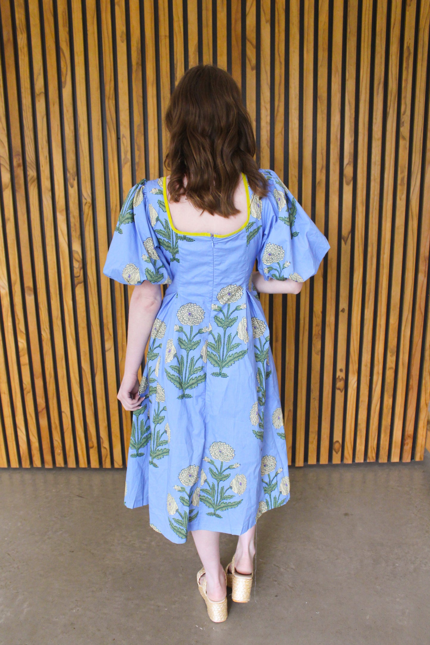 Sunny State Of Mind Dress - Blue