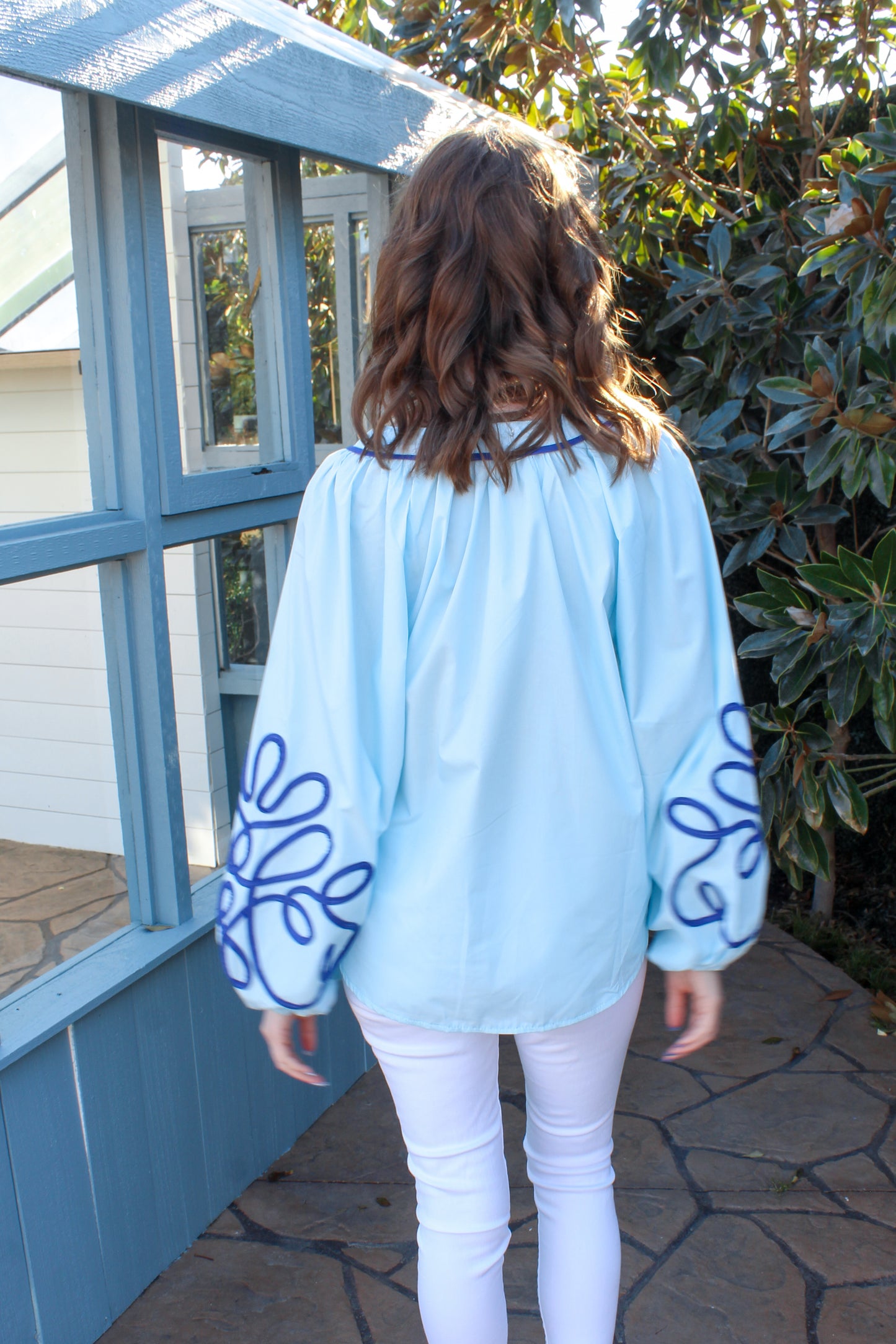 Easy Breezy Top - Blue