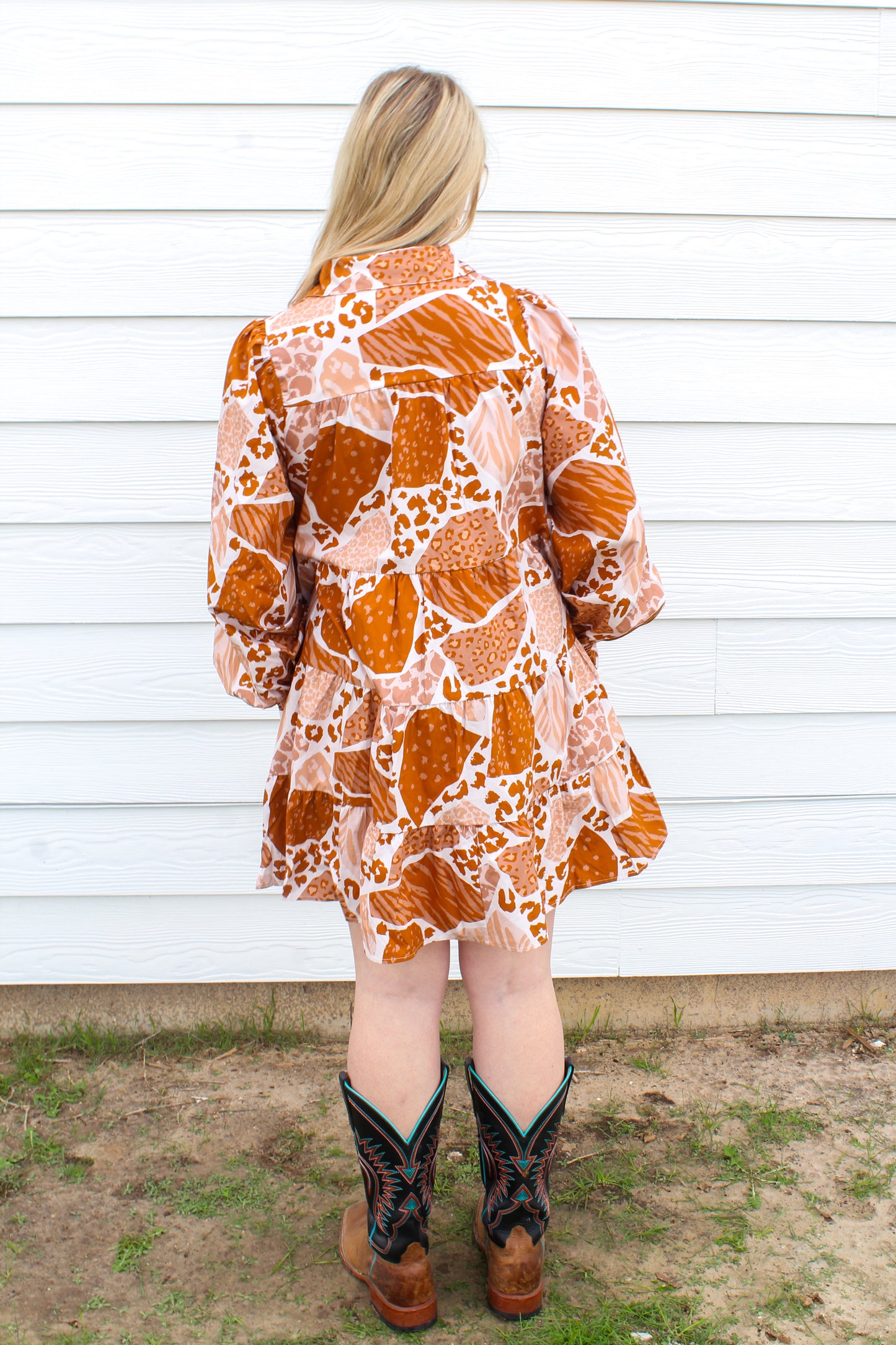 Go Wild Dress - Orange