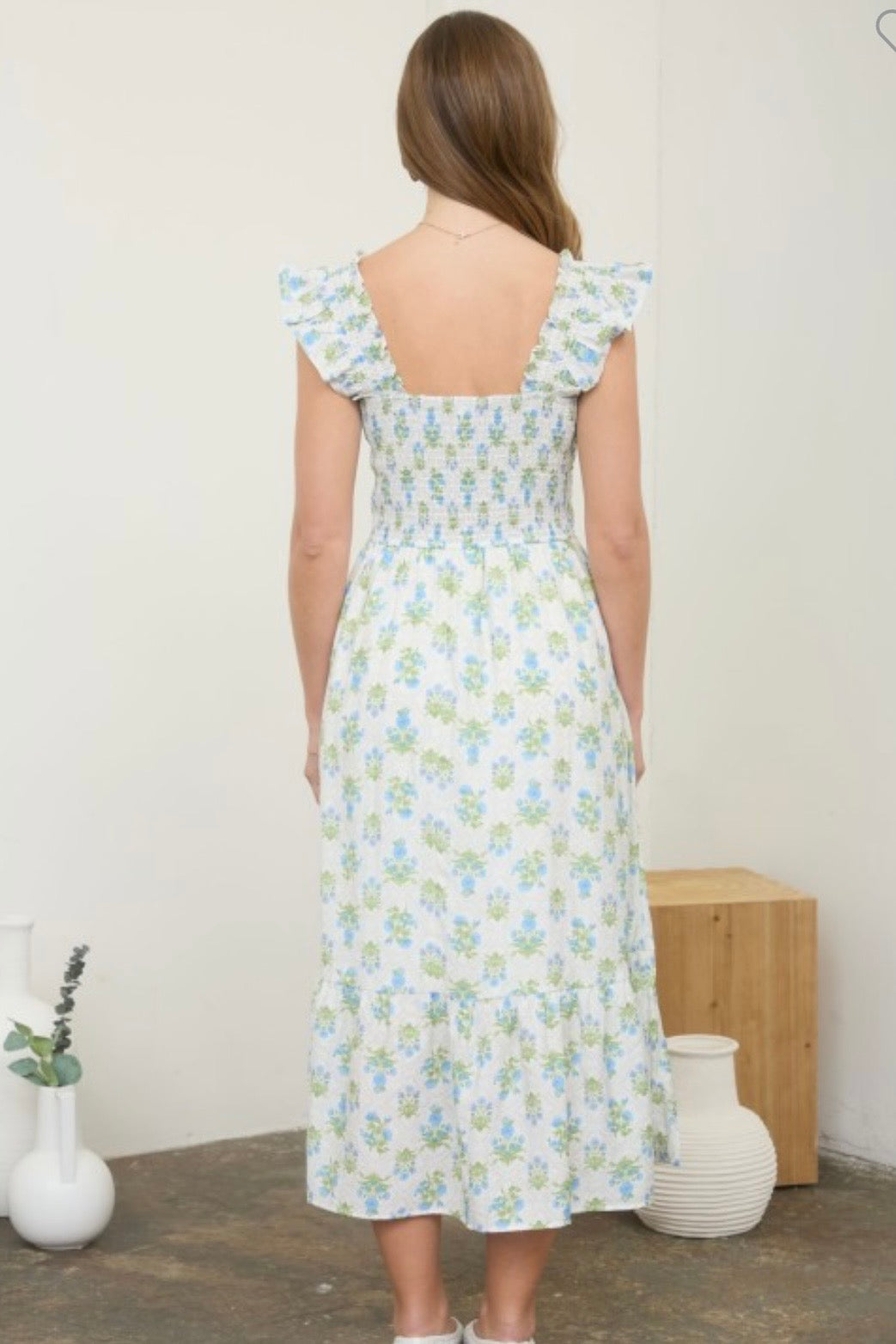 PLUS Go With Grace Maxi Dress - White
