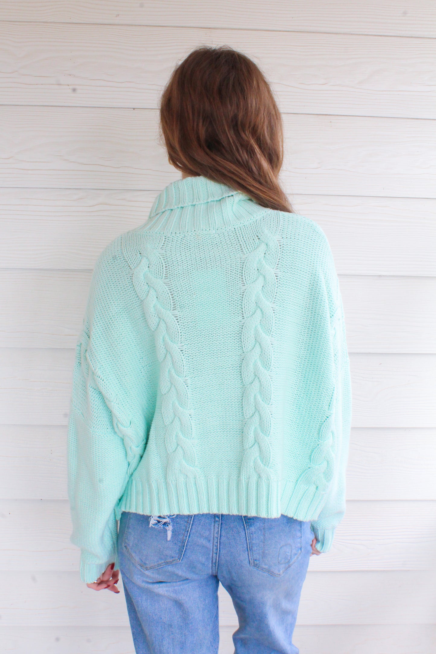 Mint To Be Sweater - Mint