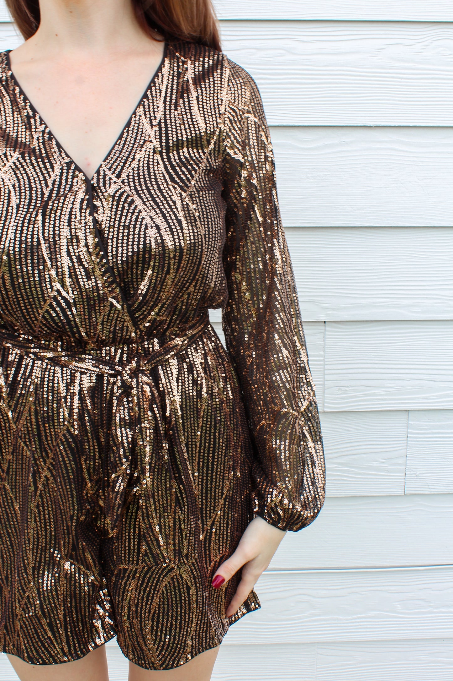 Shimmer and Shine Romper - Black