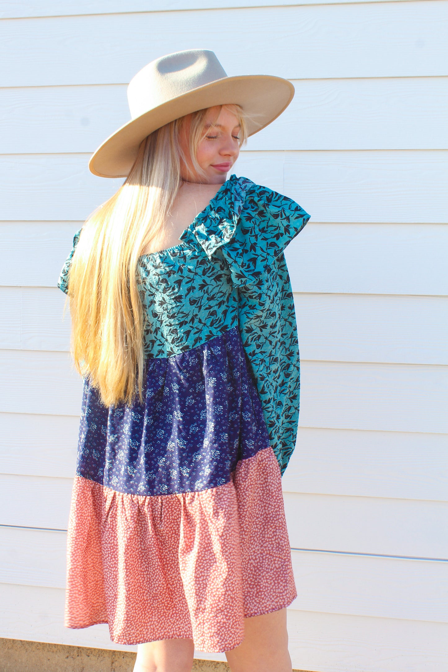 Mountain Memories Dress - Blue