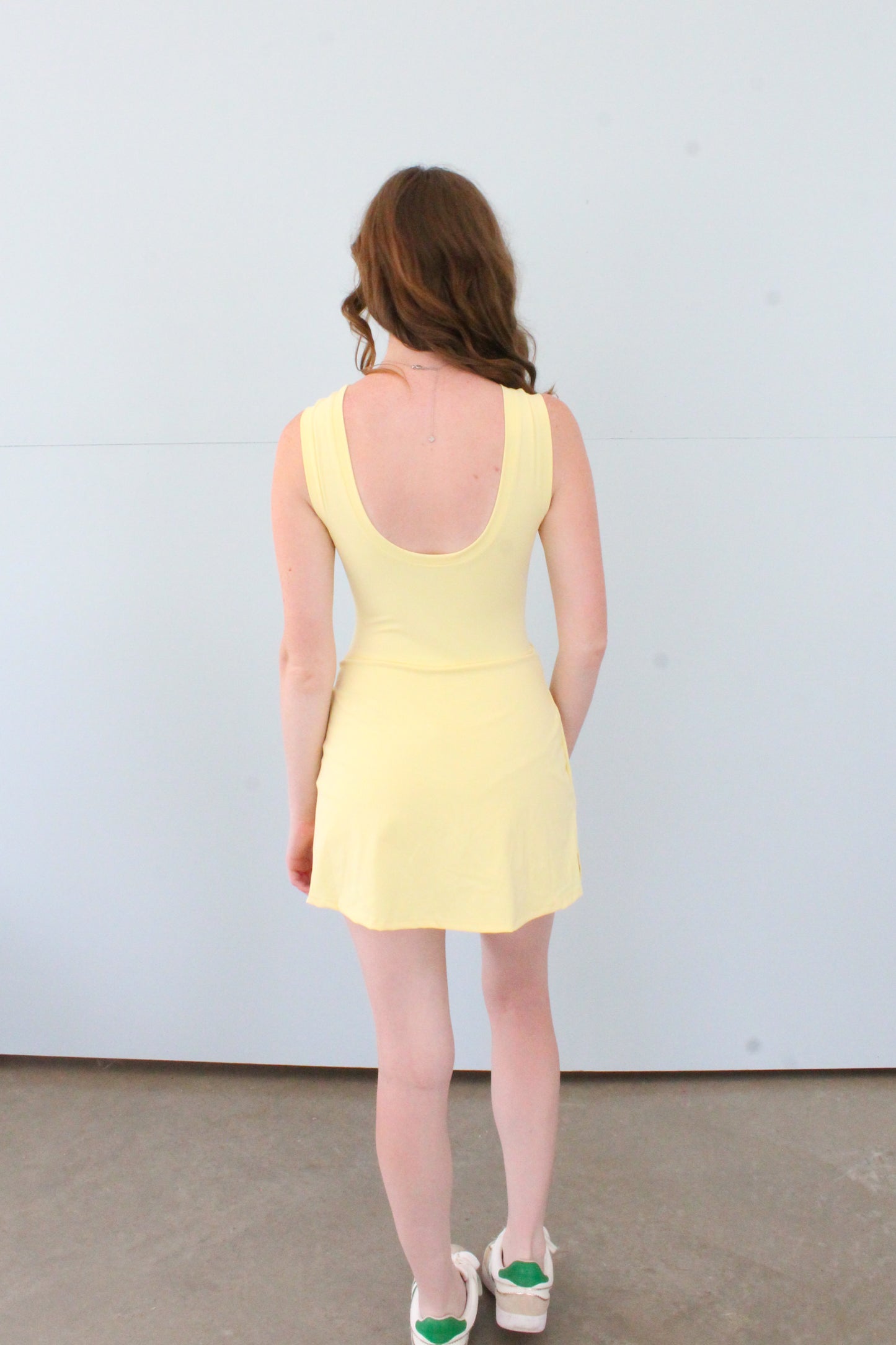 In Motion Active Dress - Yellow
