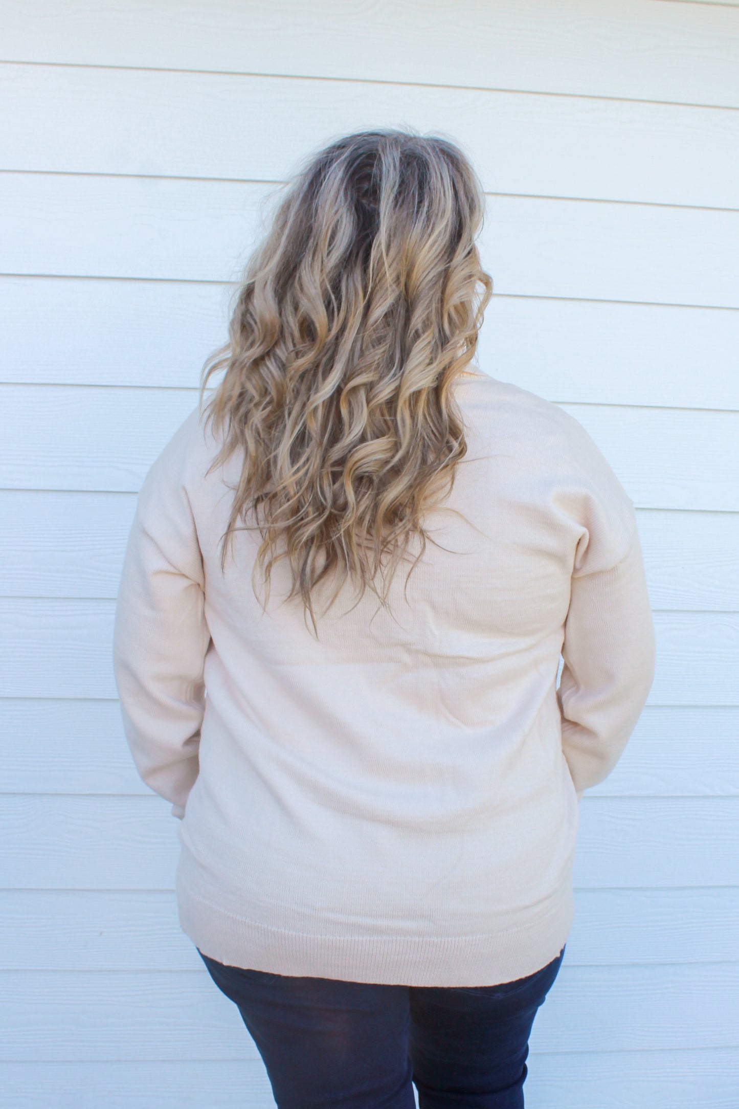 Cabin Cozy Sweater - Cream