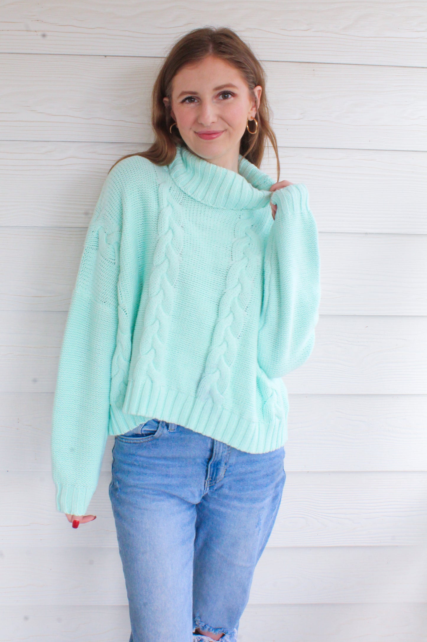 Mint To Be Sweater - Mint
