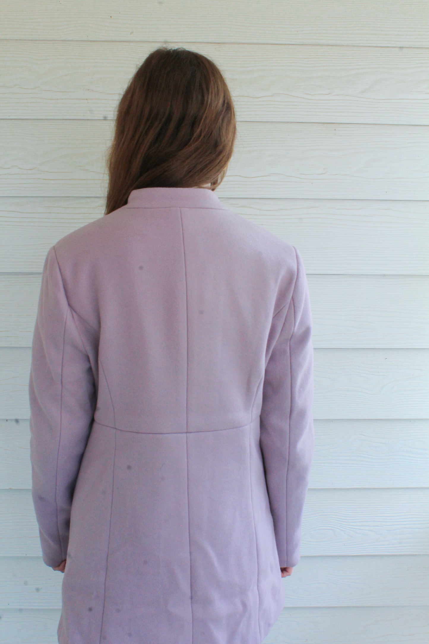 Pretty In Purple Coat - Lavender