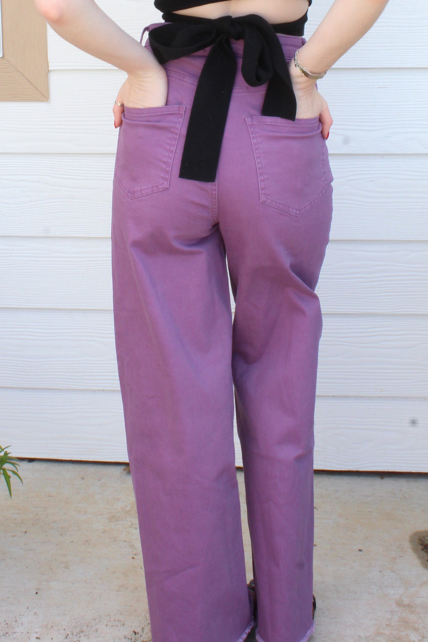 Purple Thursday Jeans - Purple