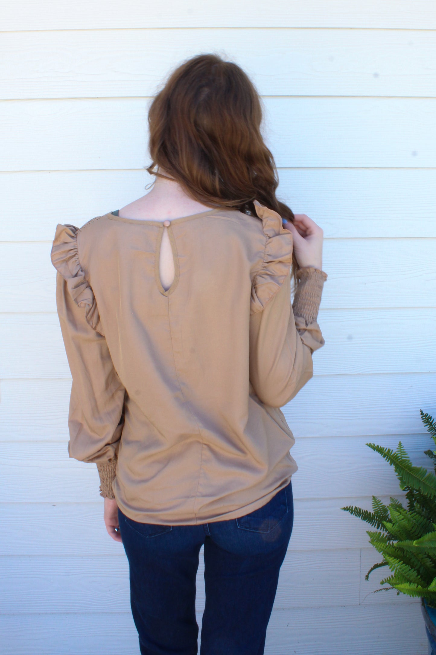 Early Riser Top - Taupe