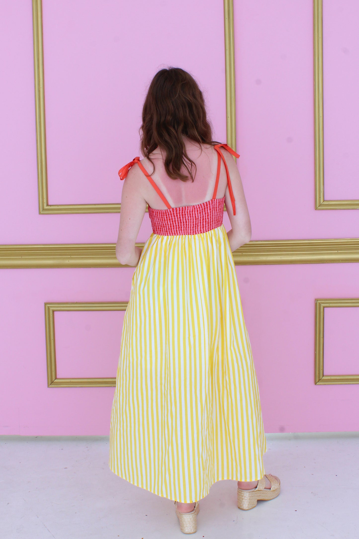 Poolside Popsicles Maxi Dress - Warm
