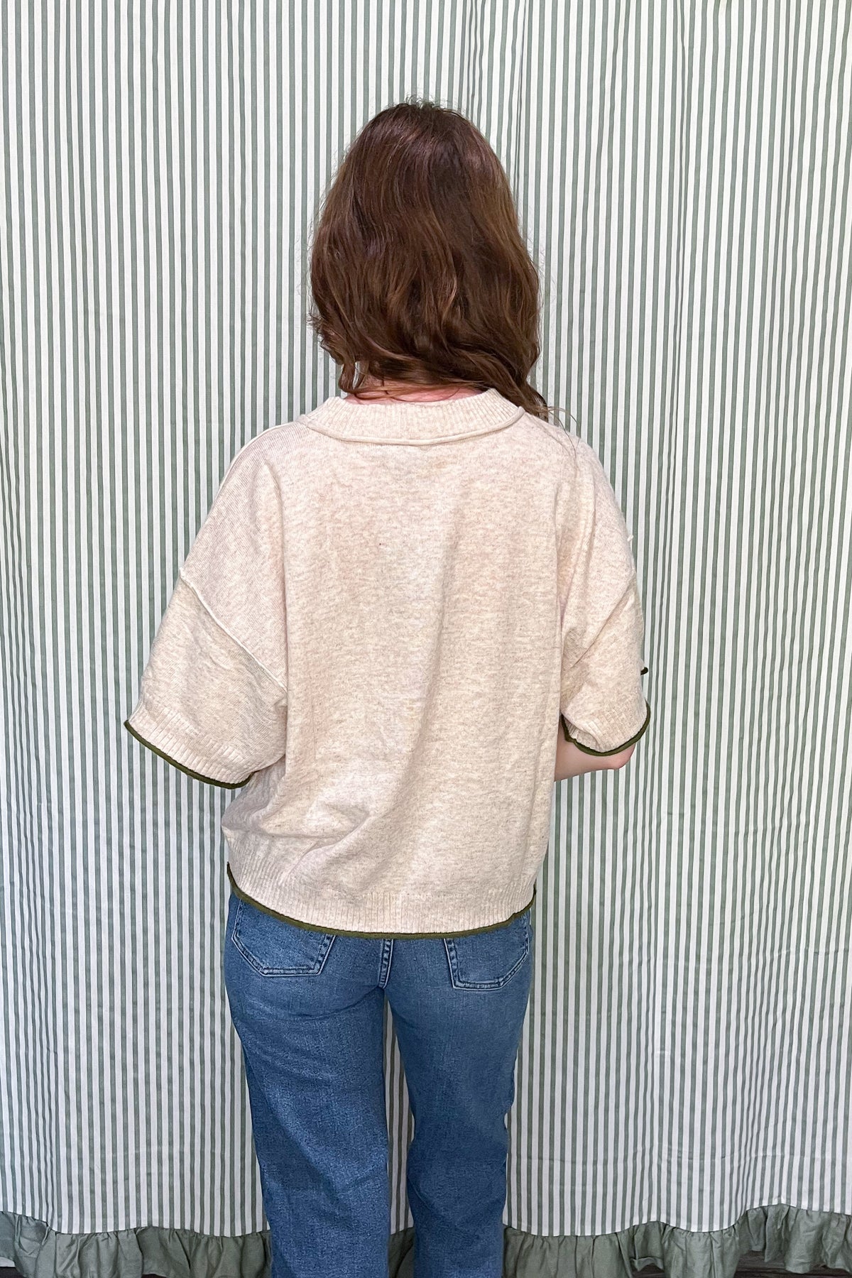 First Taste Of Fall Top - Oatmeal