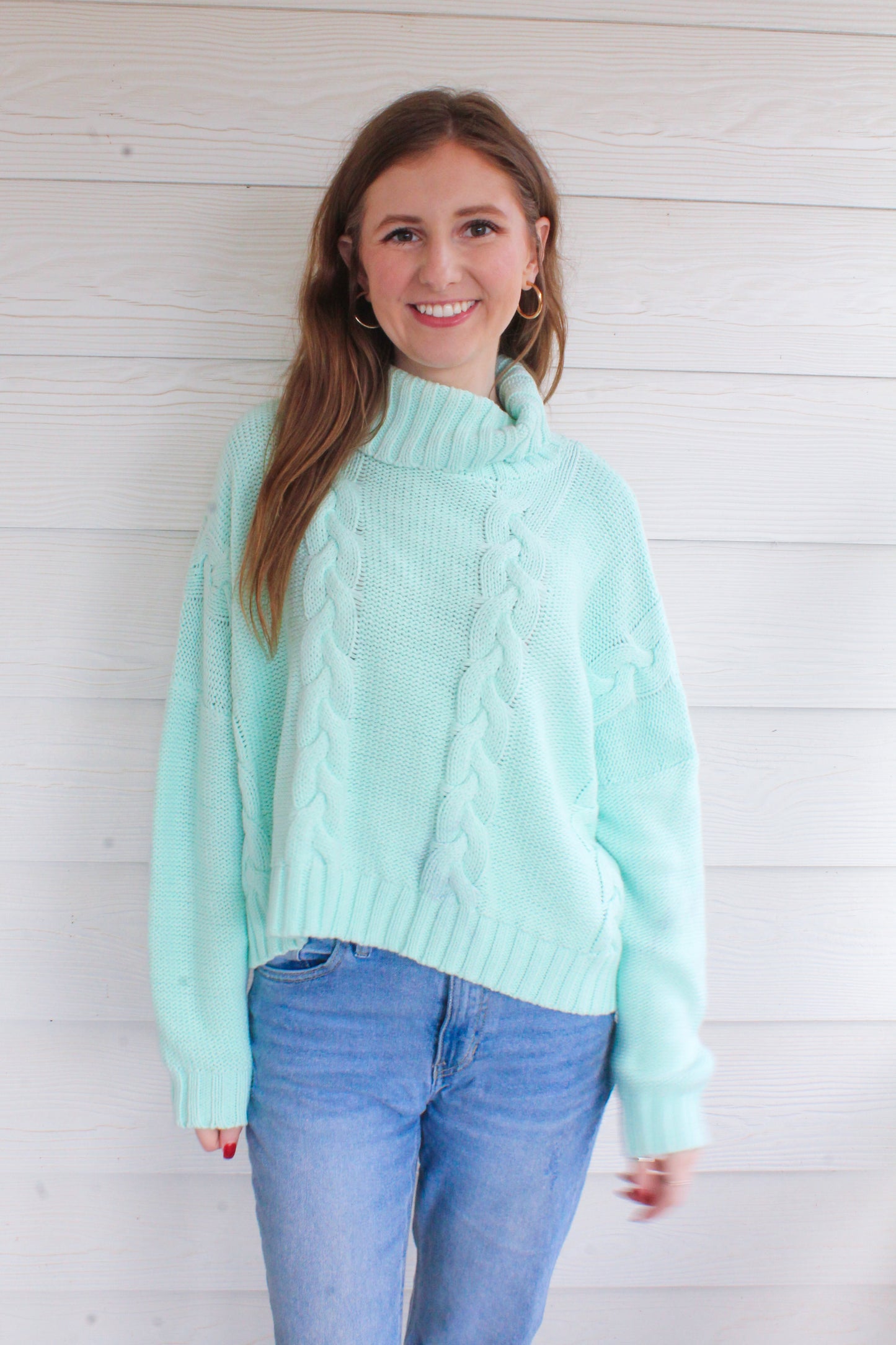 Mint To Be Sweater - Mint