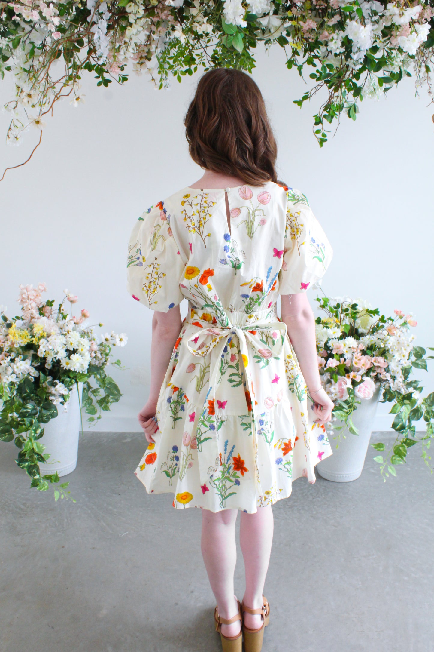 Sweet Like Spring Dress - Cream