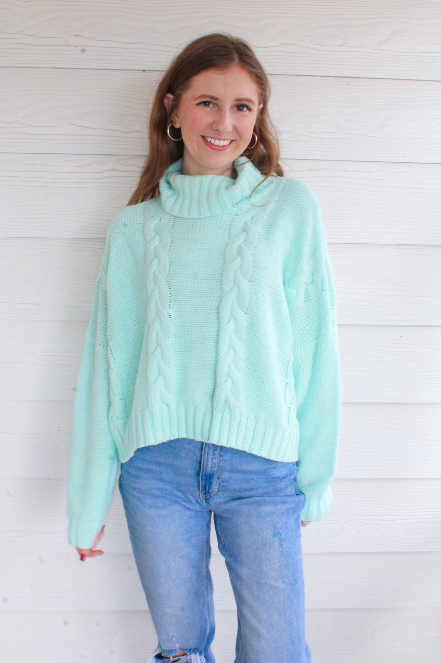 Mint To Be Sweater - Mint