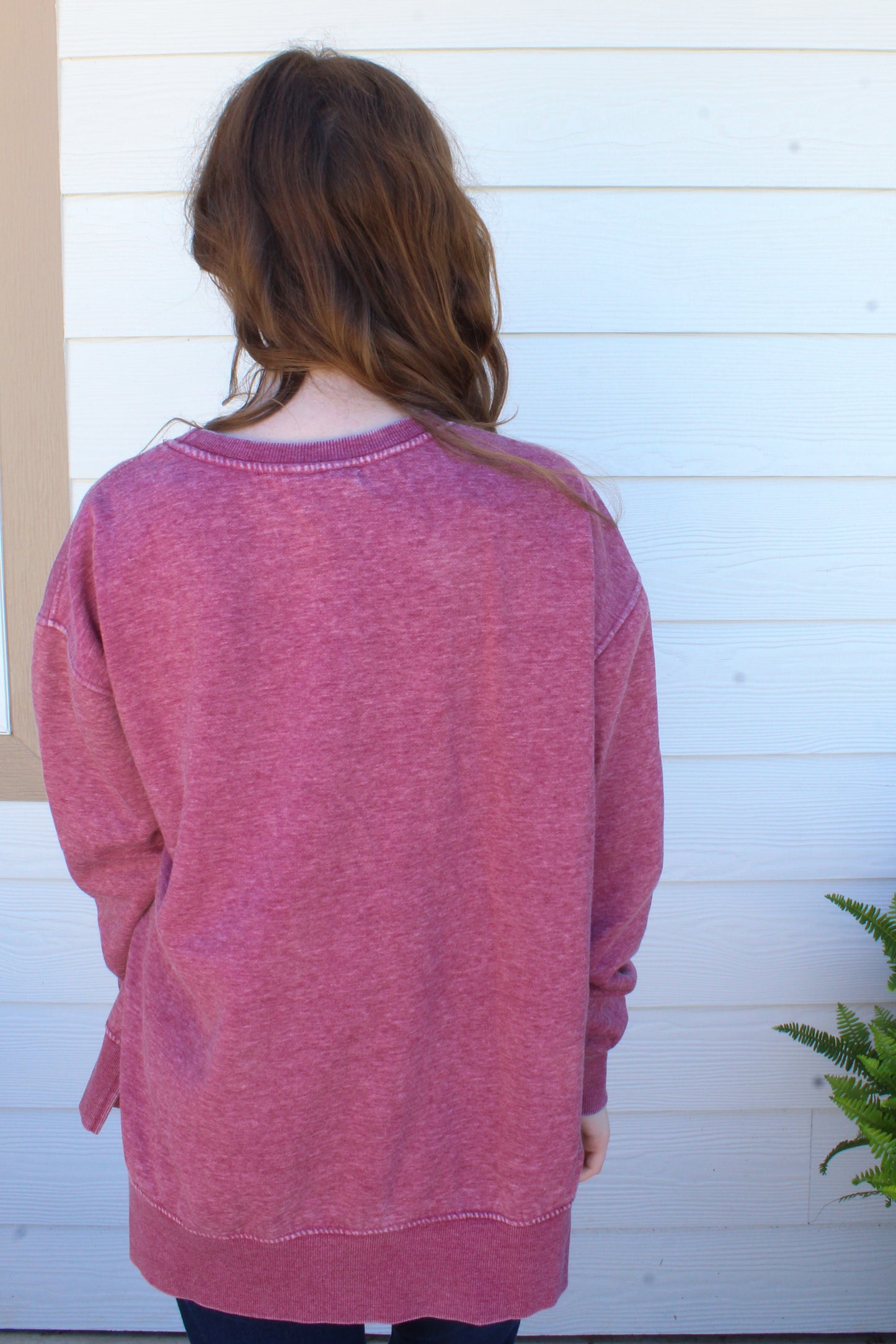 Grateful Sweatshirt - Berry