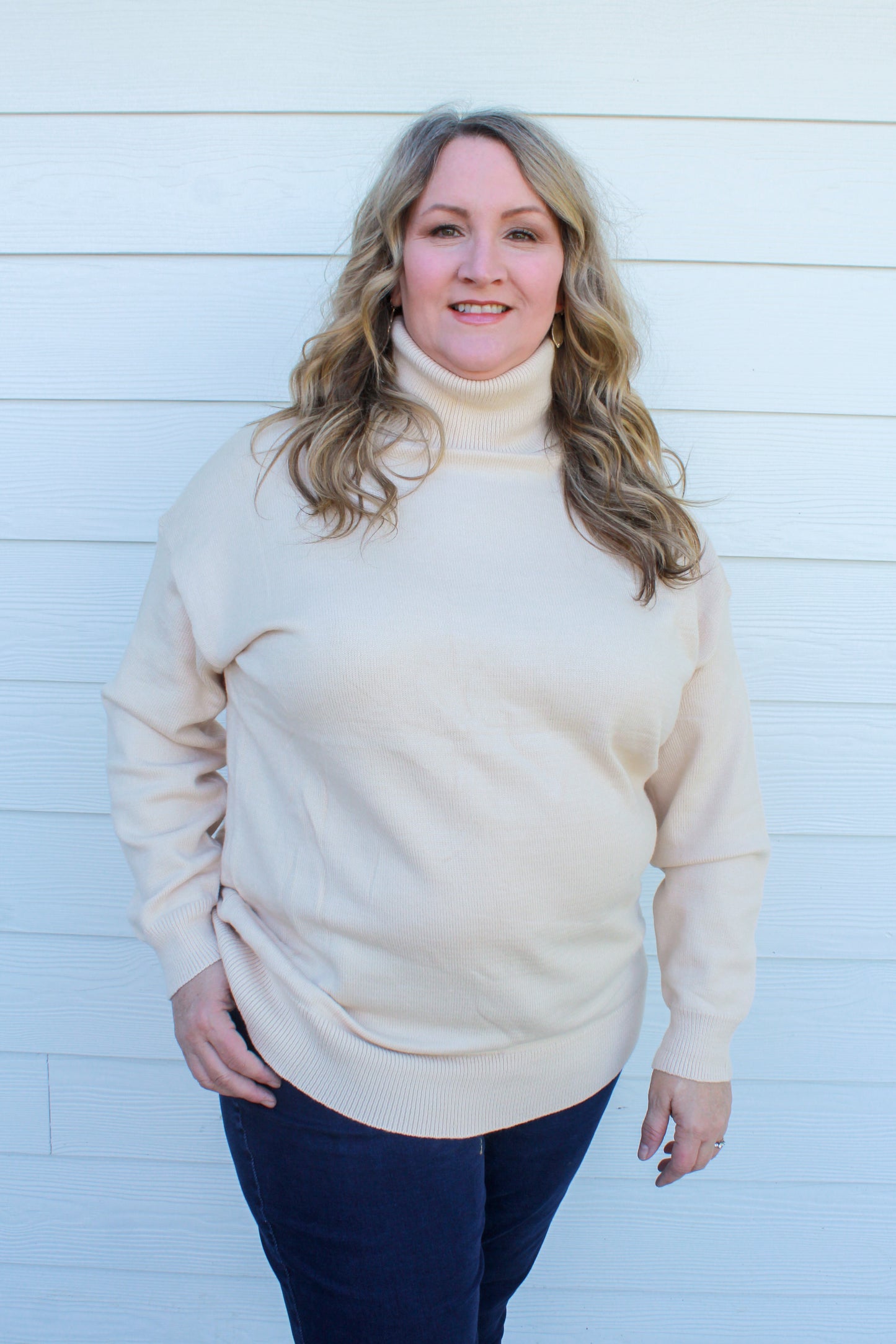 Cabin Cozy Sweater - Cream