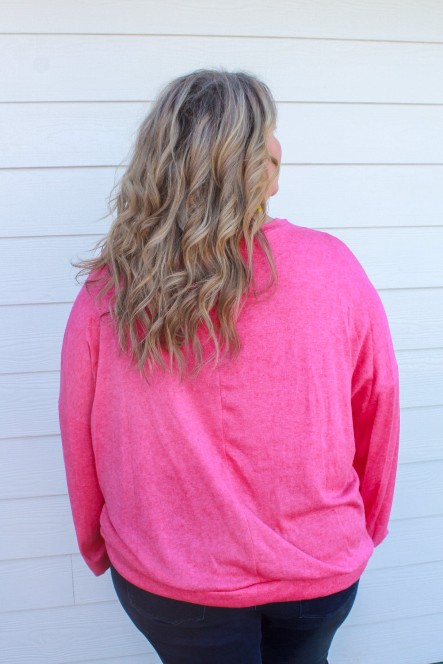 PLUS Let’s Get Crackin’ Top - Pink