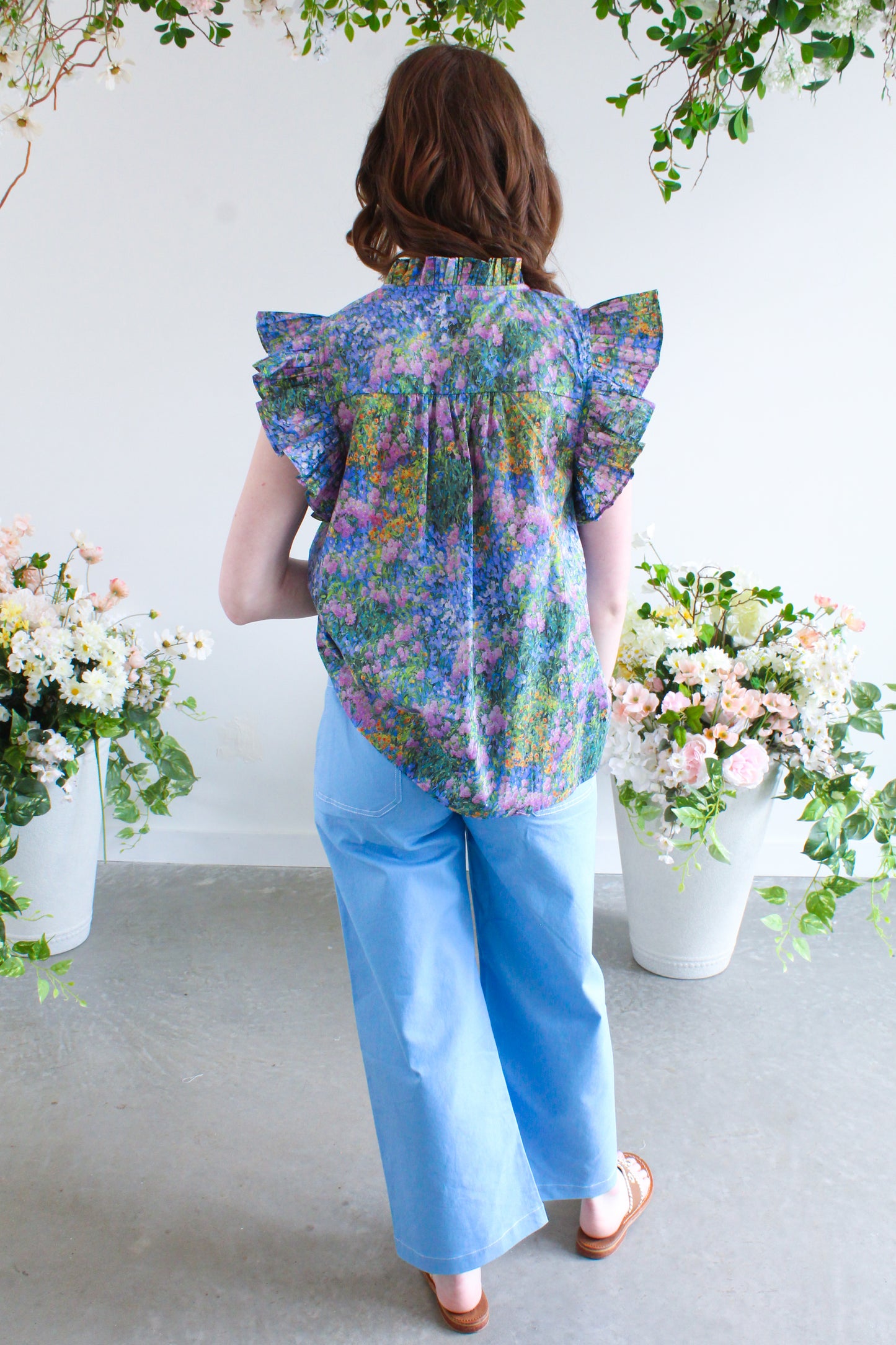 New Beginnings Cropped Pants - Sky Blue