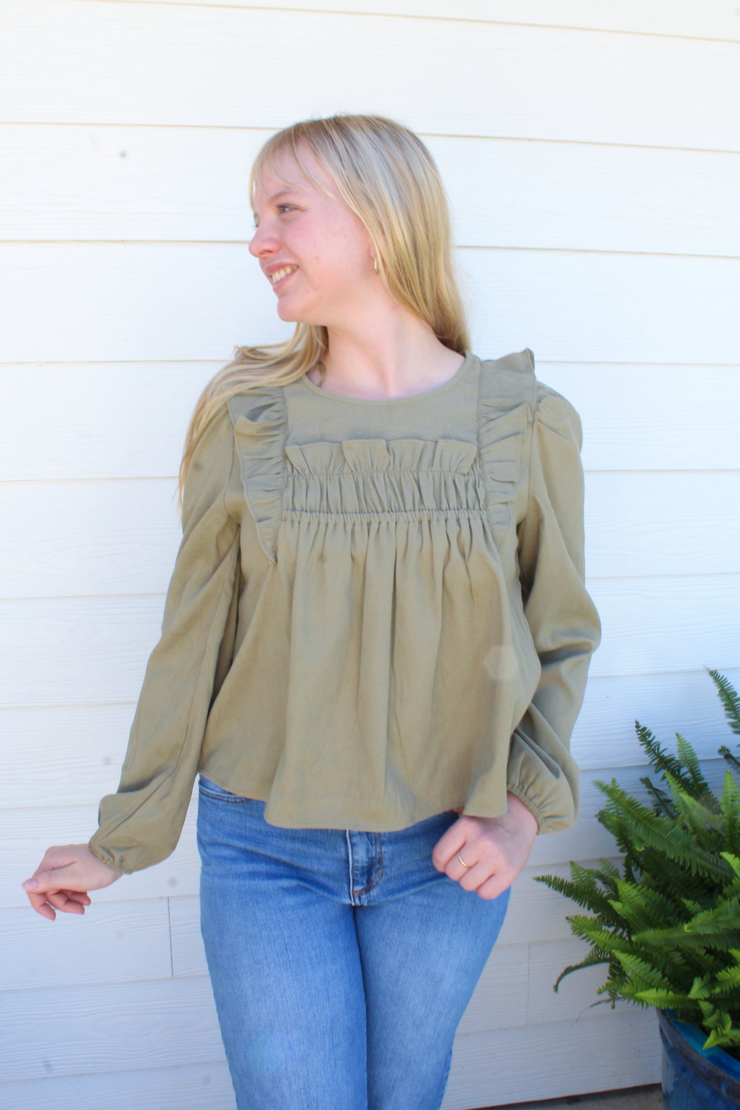 Olive The Above Top - Olive