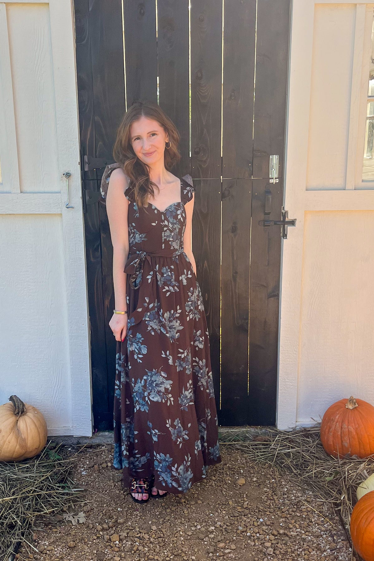 Autumn Nights Dress - Chocolate