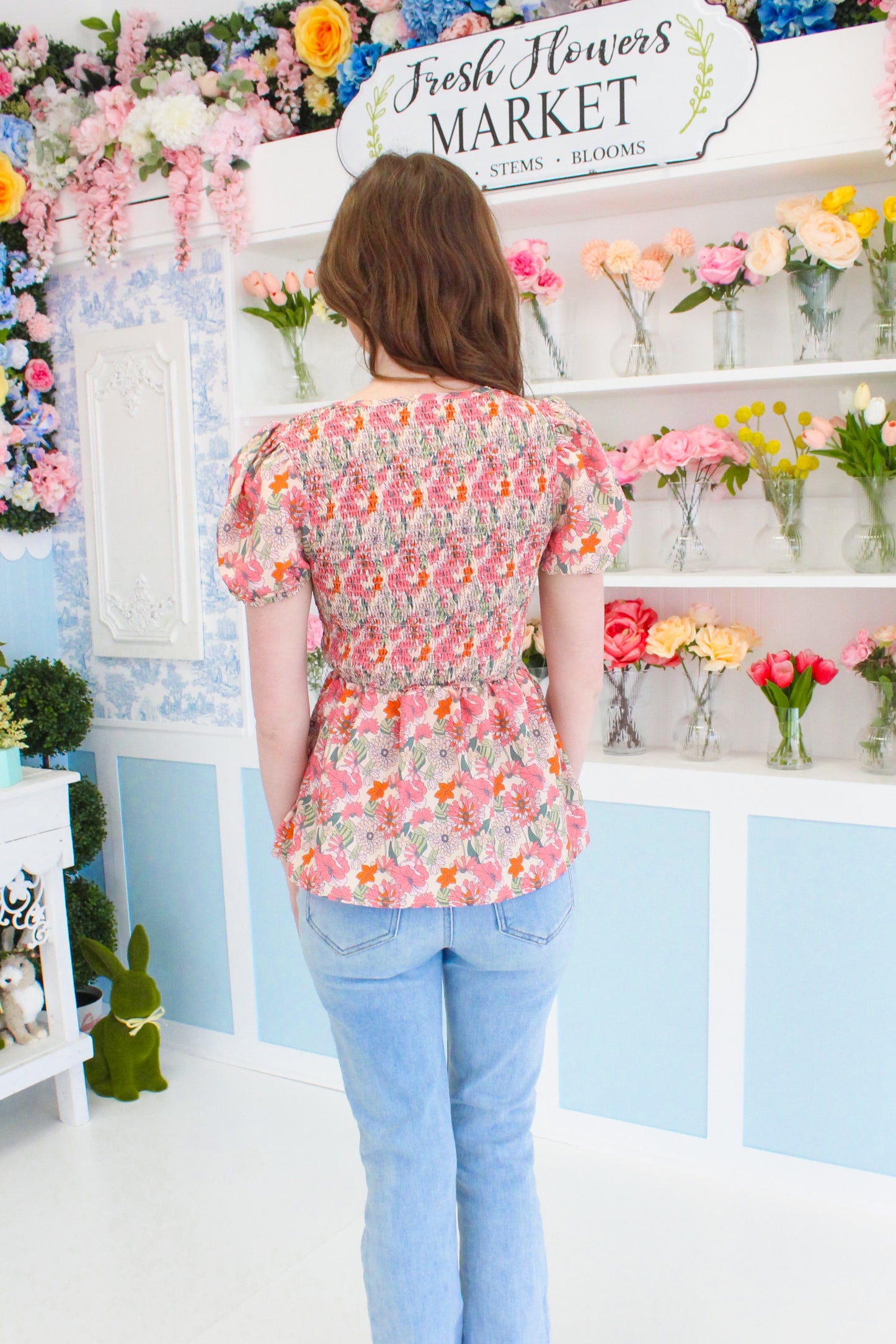 New Beginnings Top - Multi Floral