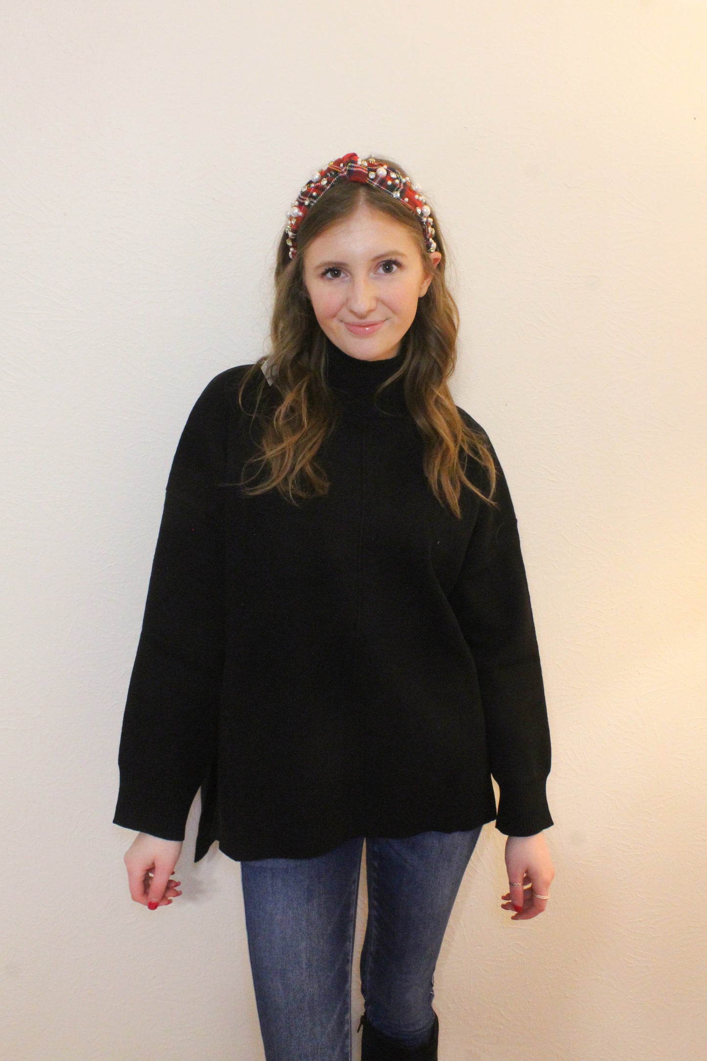 Around The Clock Sweater - Black