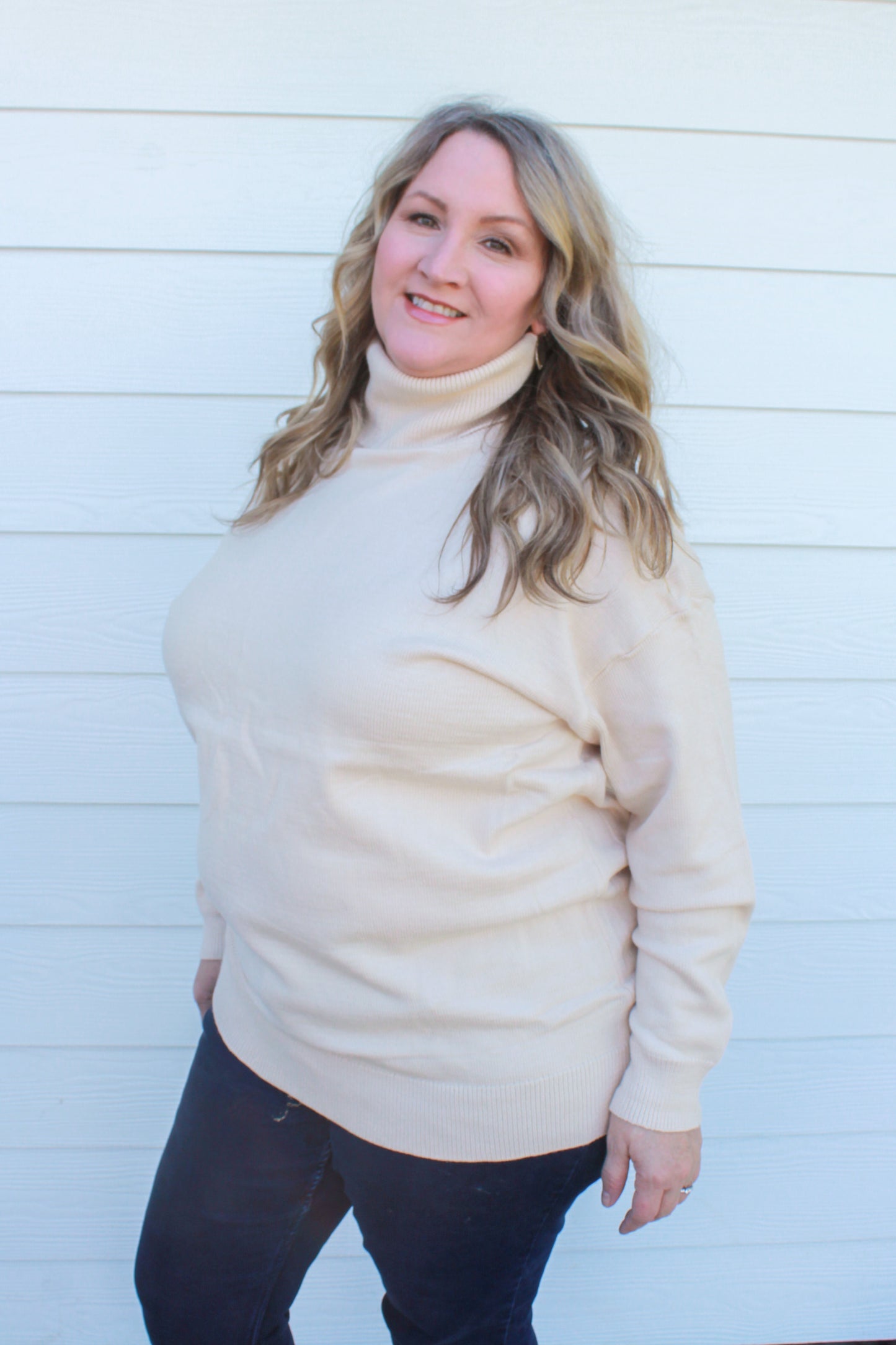 Cabin Cozy Sweater - Cream