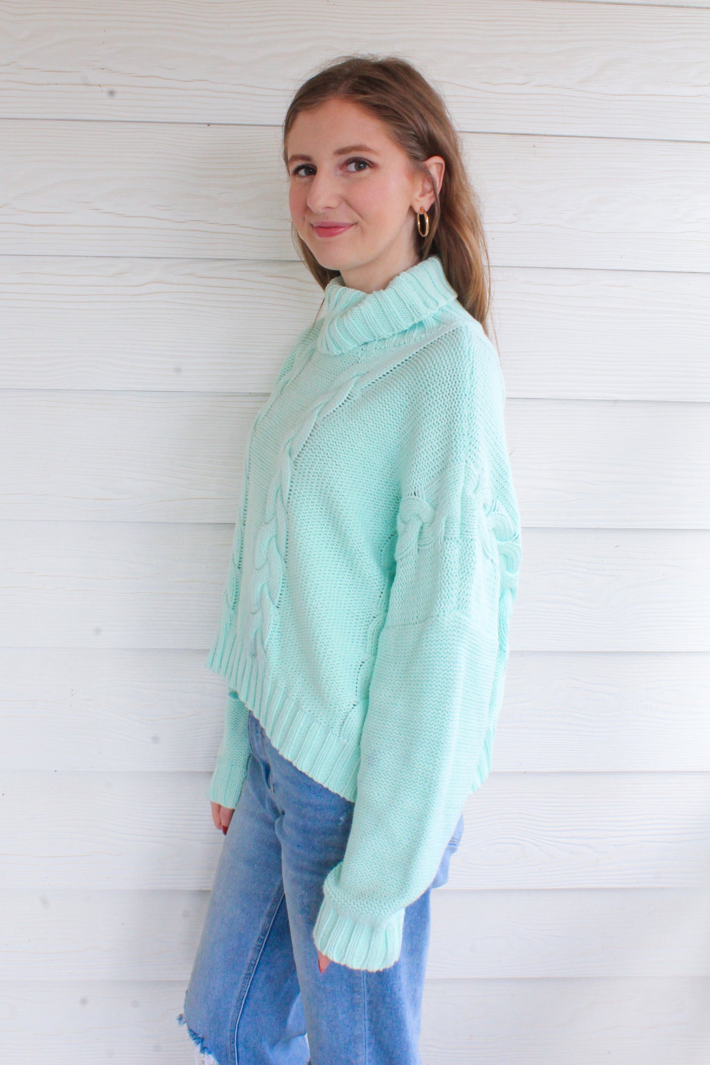 Mint To Be Sweater - Mint