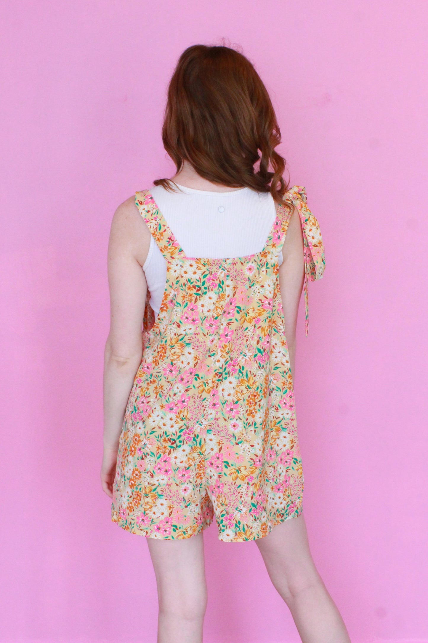 In The Garden Romper - Yellow