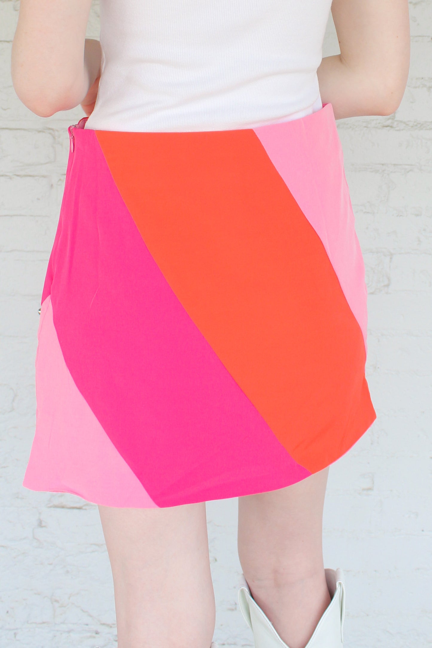 She's The Moment Skirt - Pink