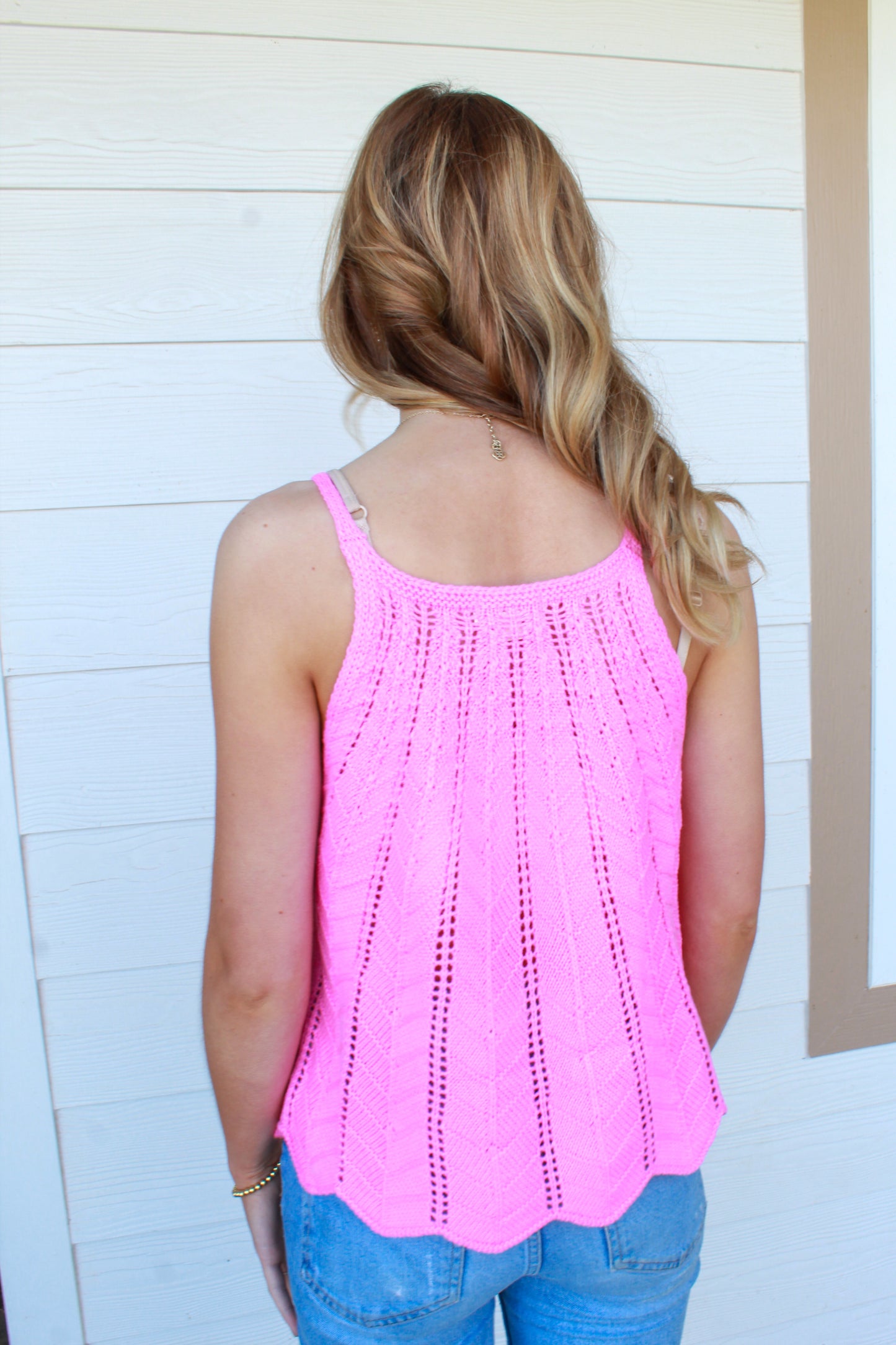 Days In The Sun Tank - Pink