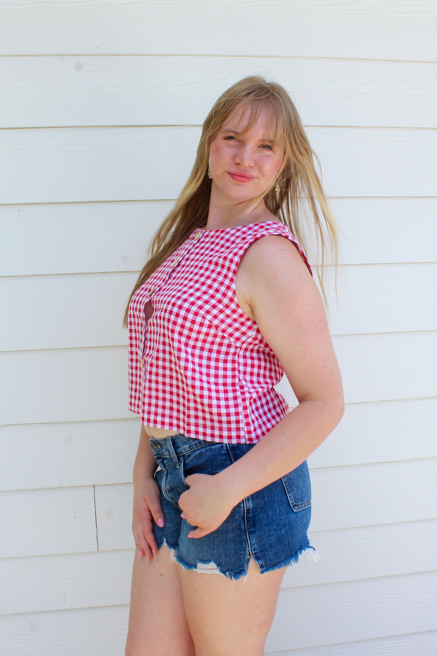 Plan A Picnic Top - Red