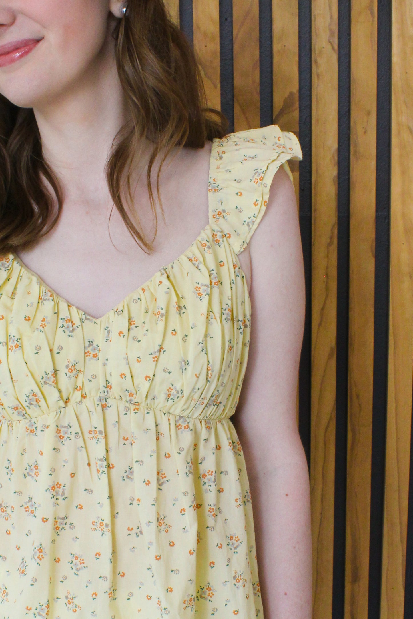 One More Chapter Top - Yellow