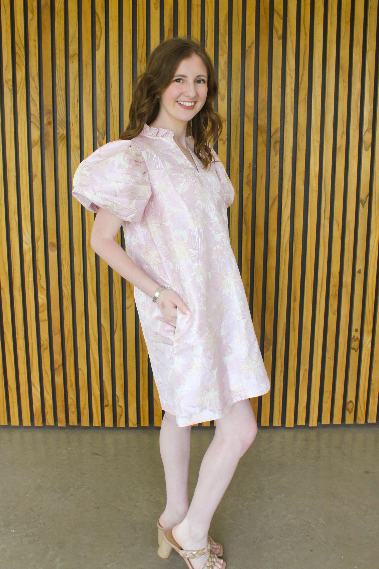 Run For The Roses Dress - Pink