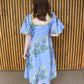 Sunny State Of Mind Dress - Blue