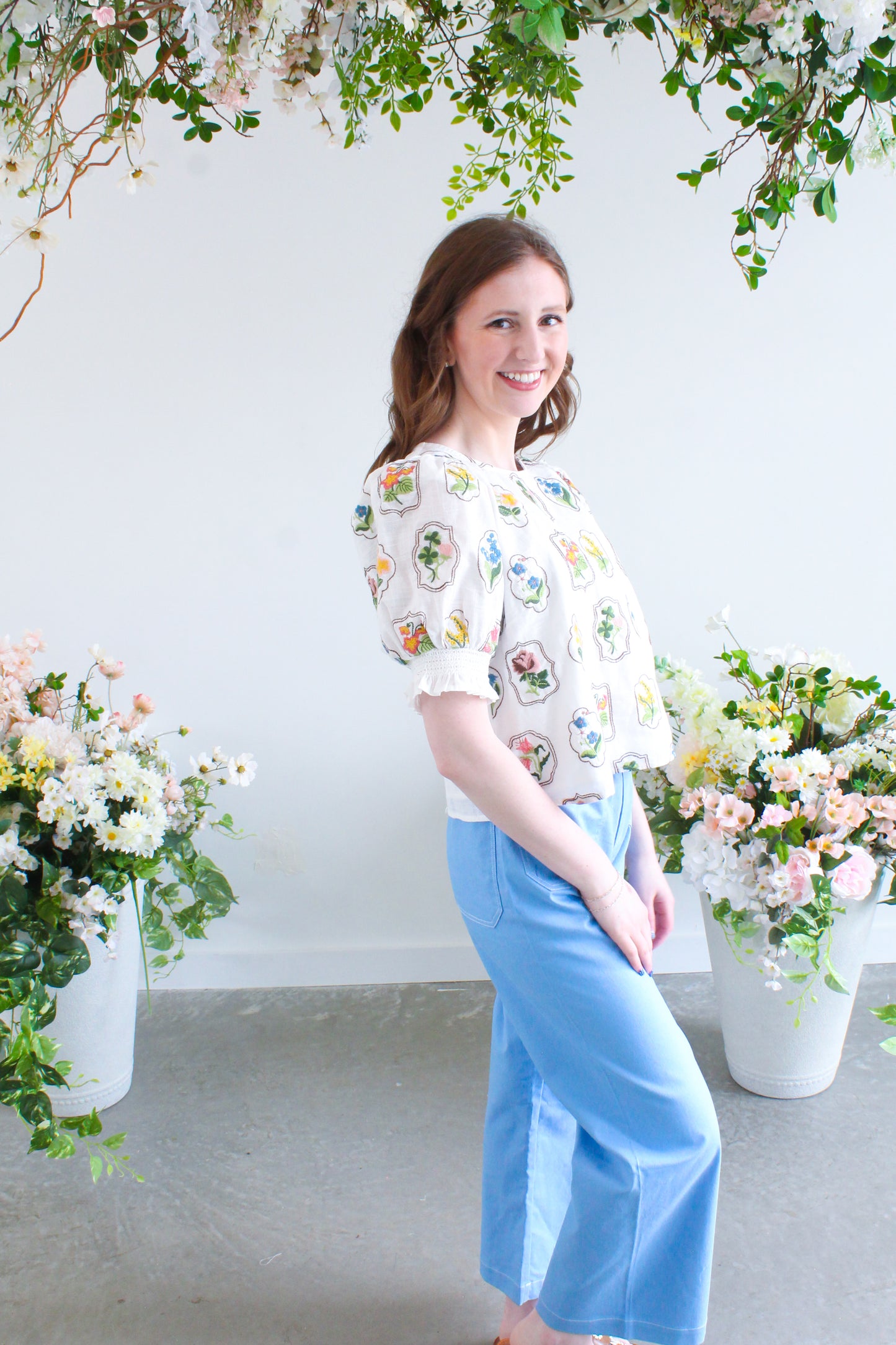 You Grow Girl Top - White