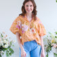 Peony For Your Thoughts Top - Peach