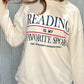 Favorite Sport Sweatshirt - Cream
