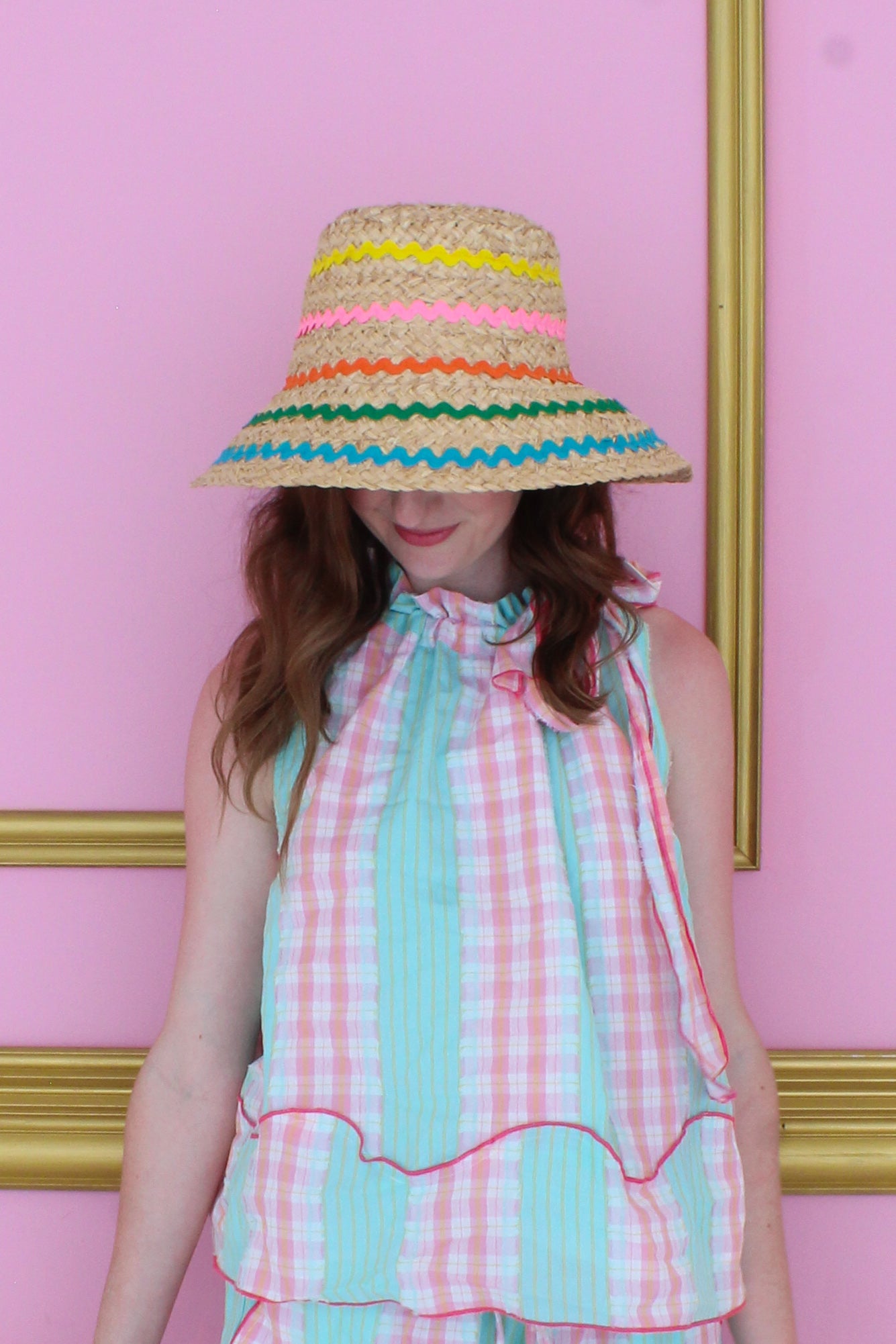 Carrie Ric Rac Bucket Hat