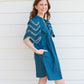 Seasons Changing Dress - Teal