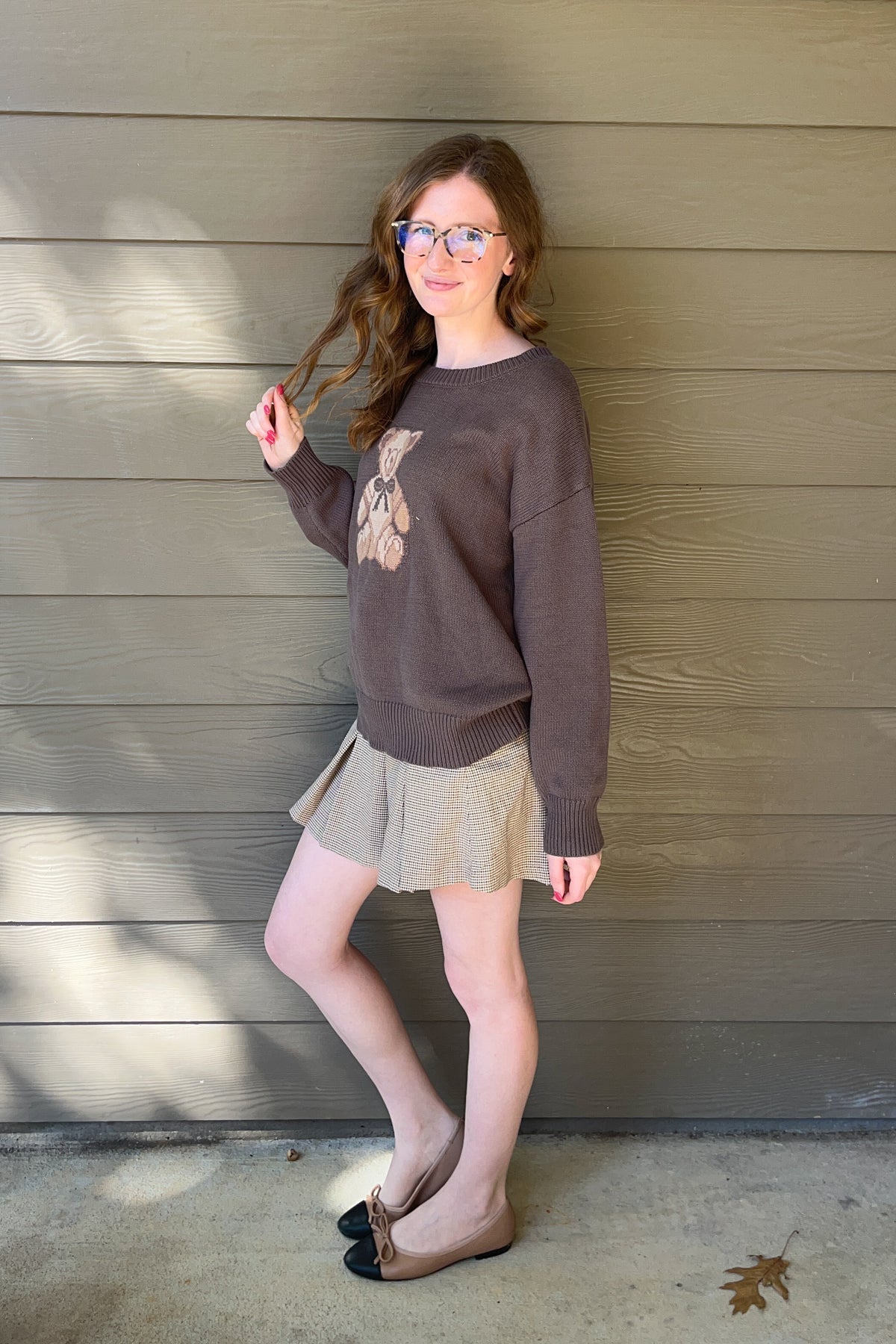 Bear Hug Sweater - Charcoal