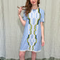 Always On Time Dress - Blue