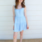 Keep It Cool Romper - Blue