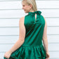 Deck The Halls Dress - Green