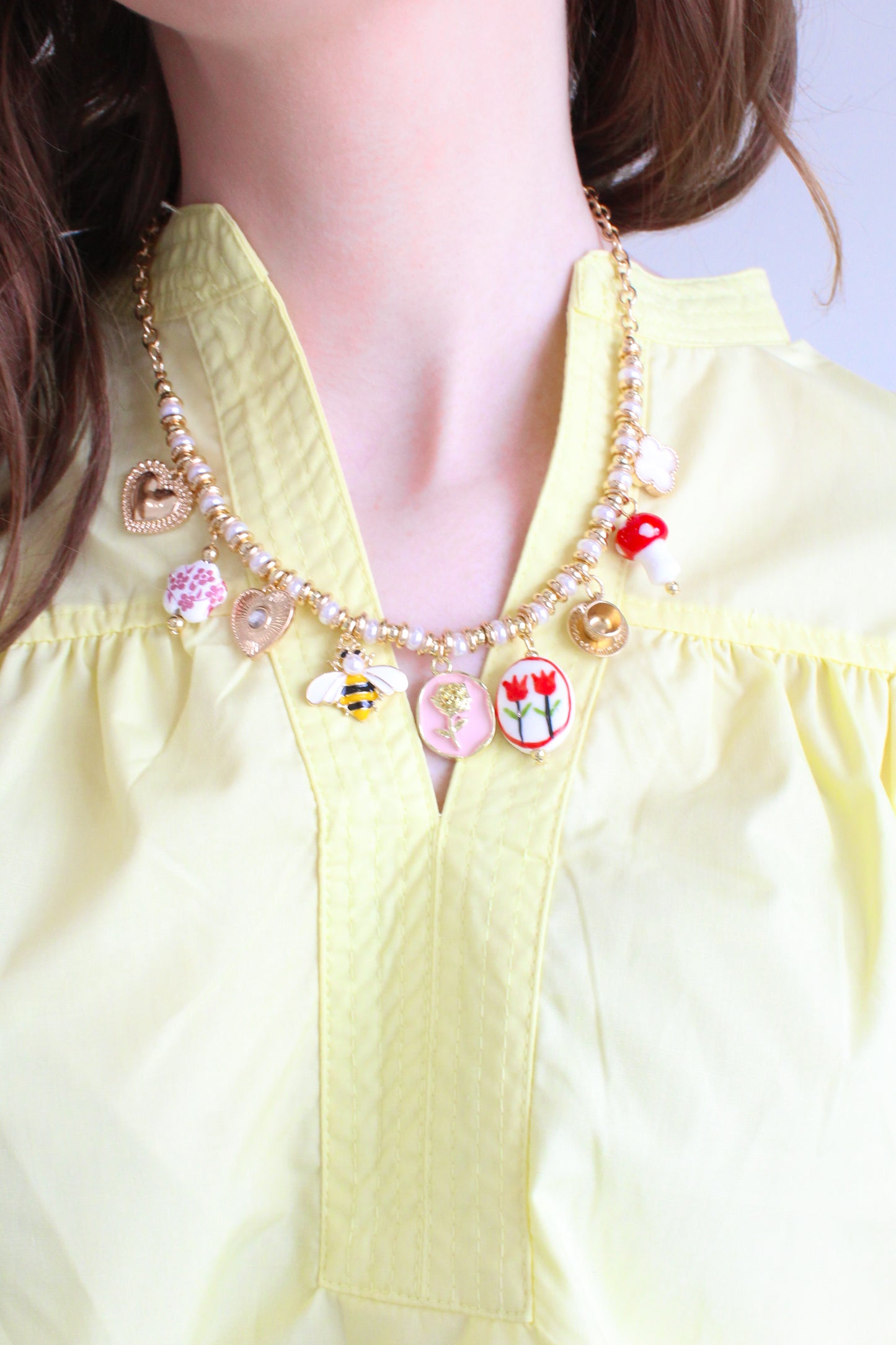 Pretty Little Things Necklace - Gold