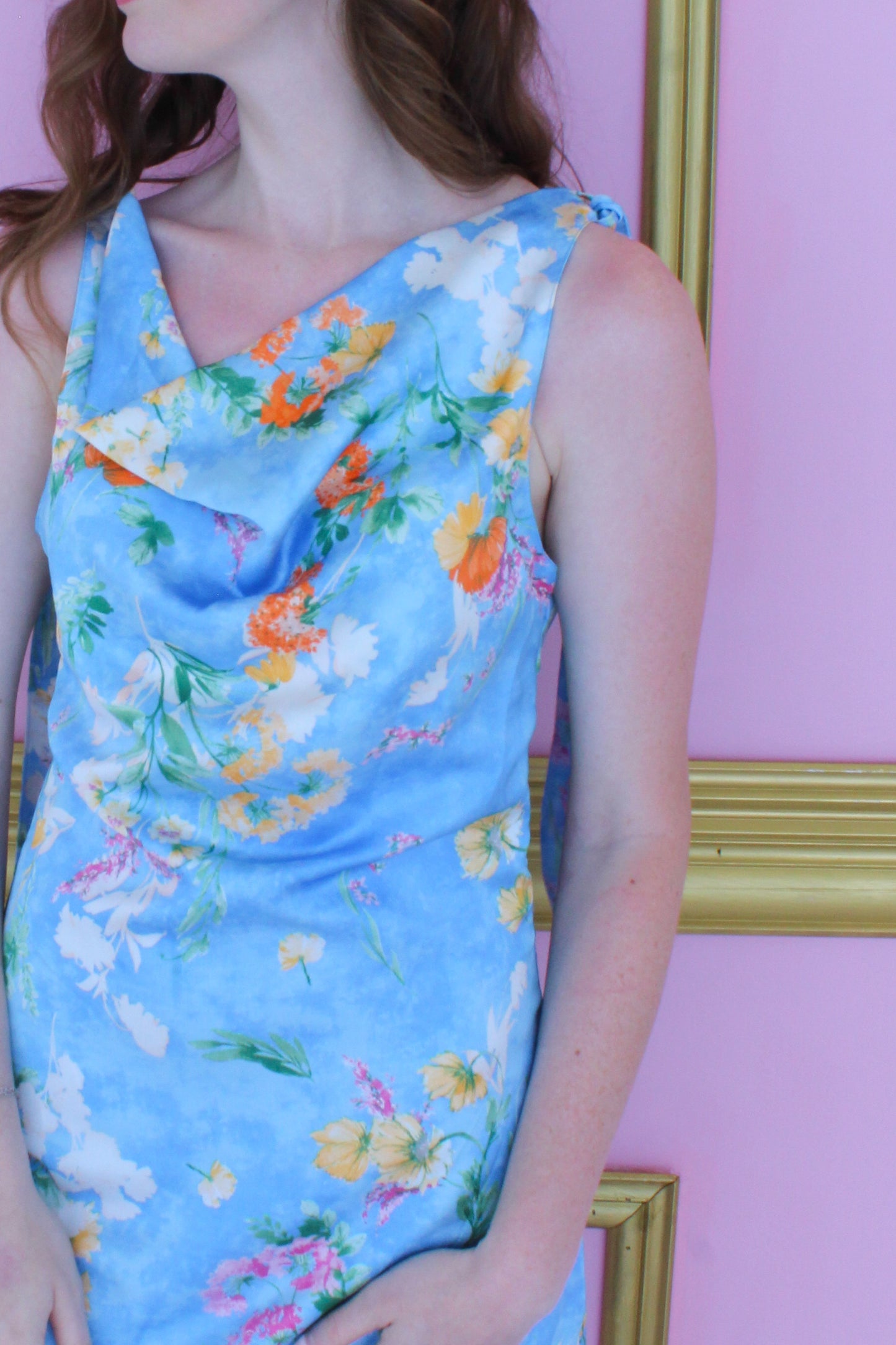 Summer Nights Maxi Dress - Blue
