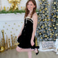 Seasons Greetings Dress - Black