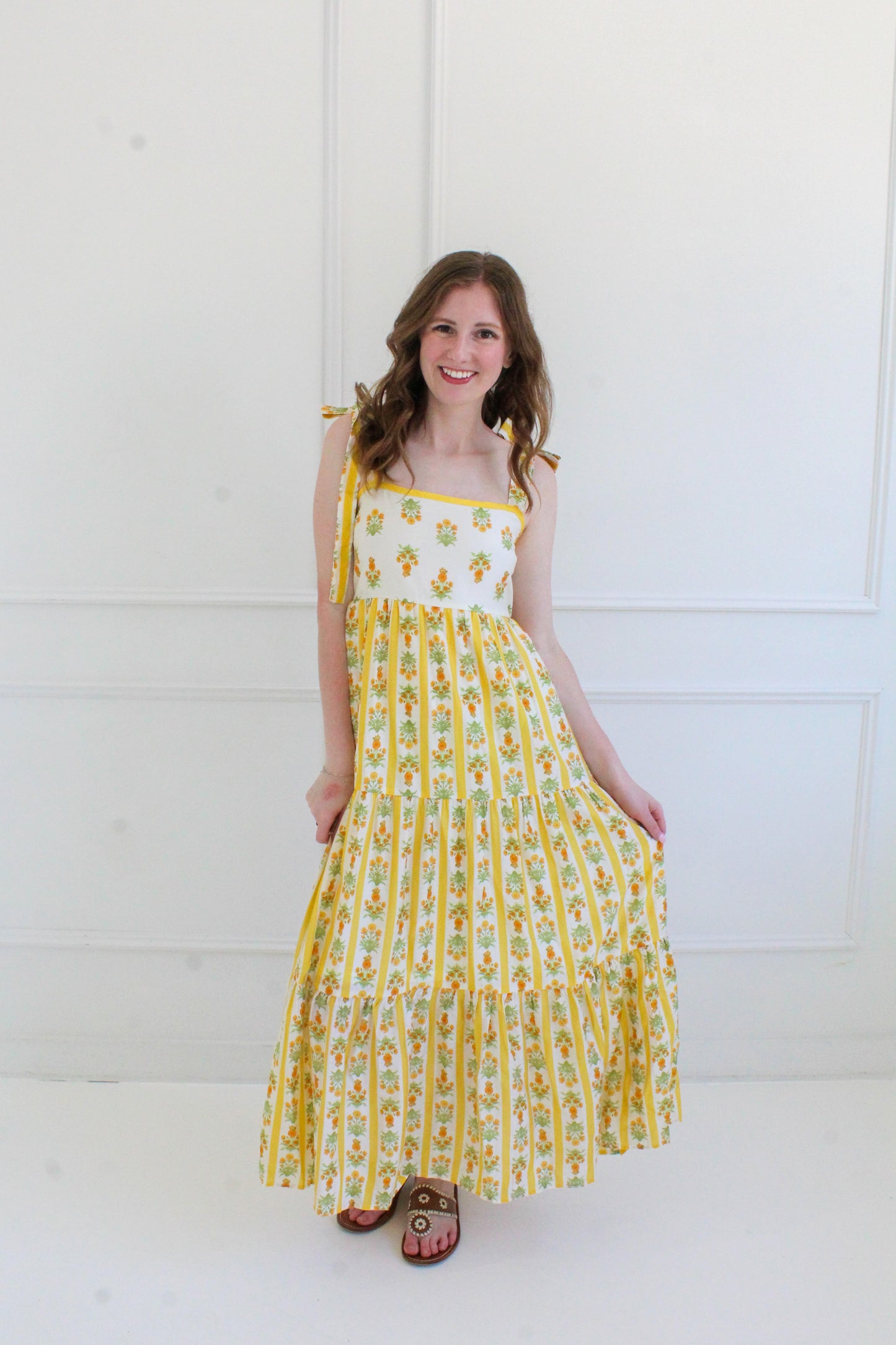Hello Sunshine Maxi Dress - Yellow