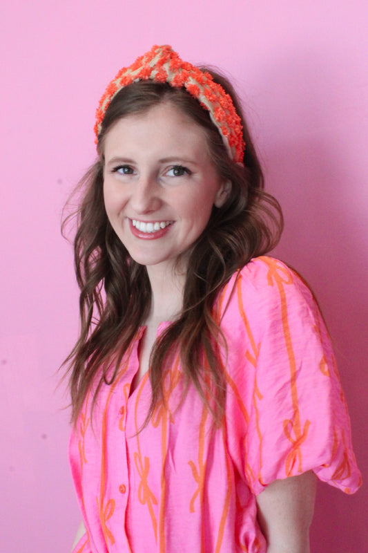 Sunny Day Headband - Coral