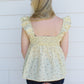 One More Chapter Top - Yellow